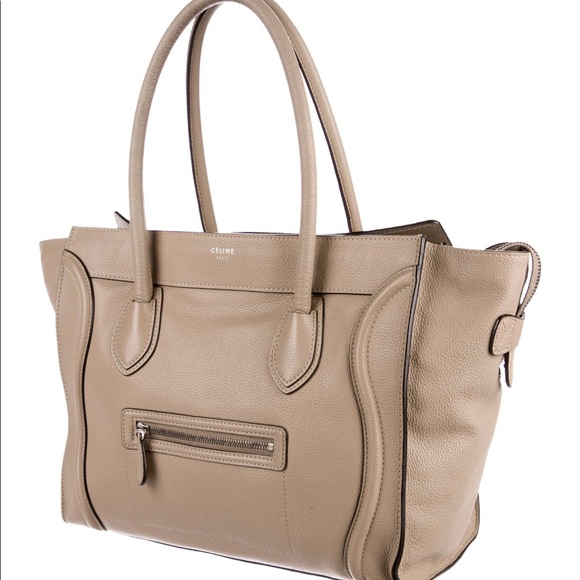 Celine Shoulder Luggage Tote Dune Shopper Bag - Picture 8 of 8